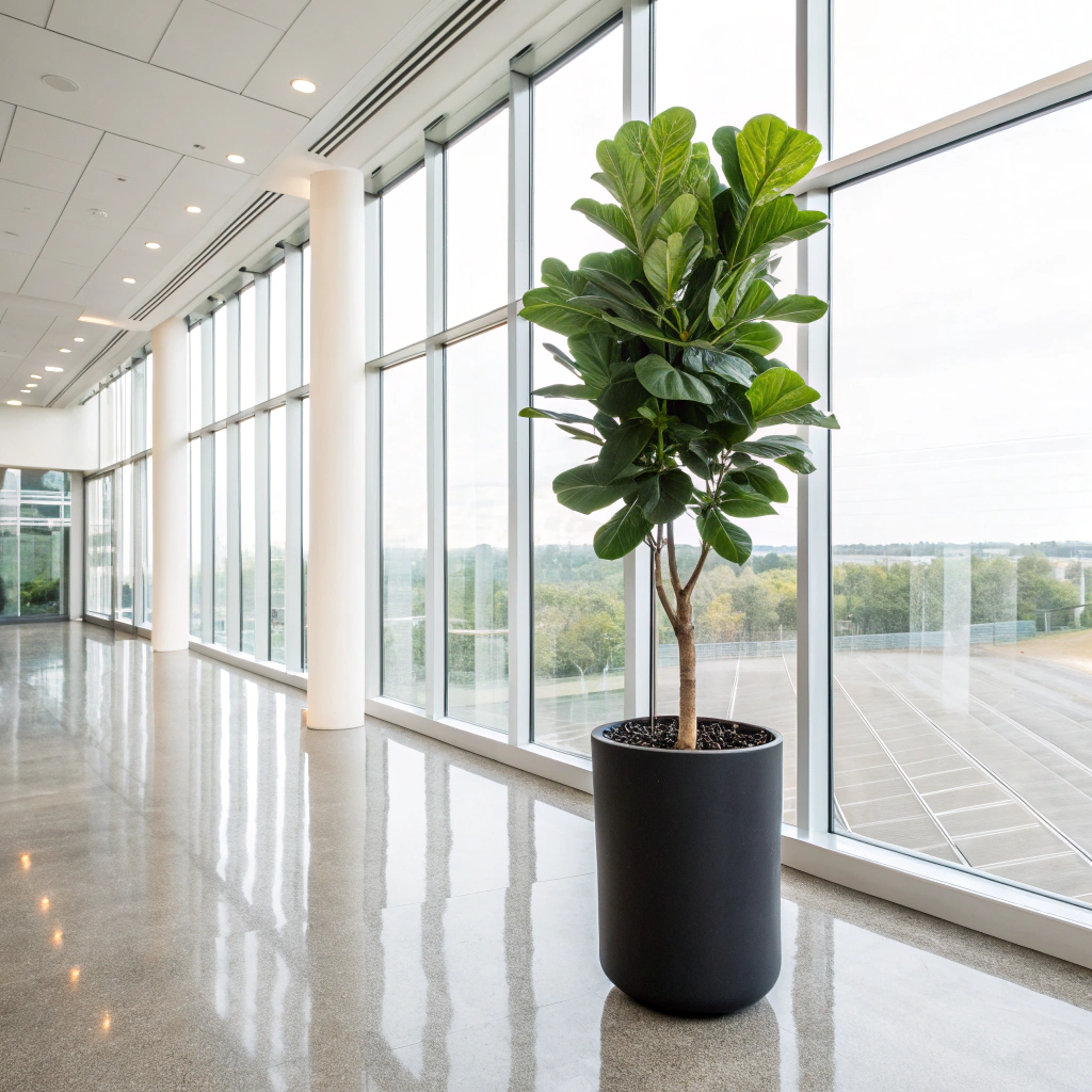 fake potted plants for Modern Offices