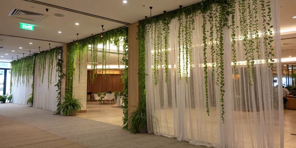 Craft_A_Natural_Room_Divider_Using_Vine_Curtains