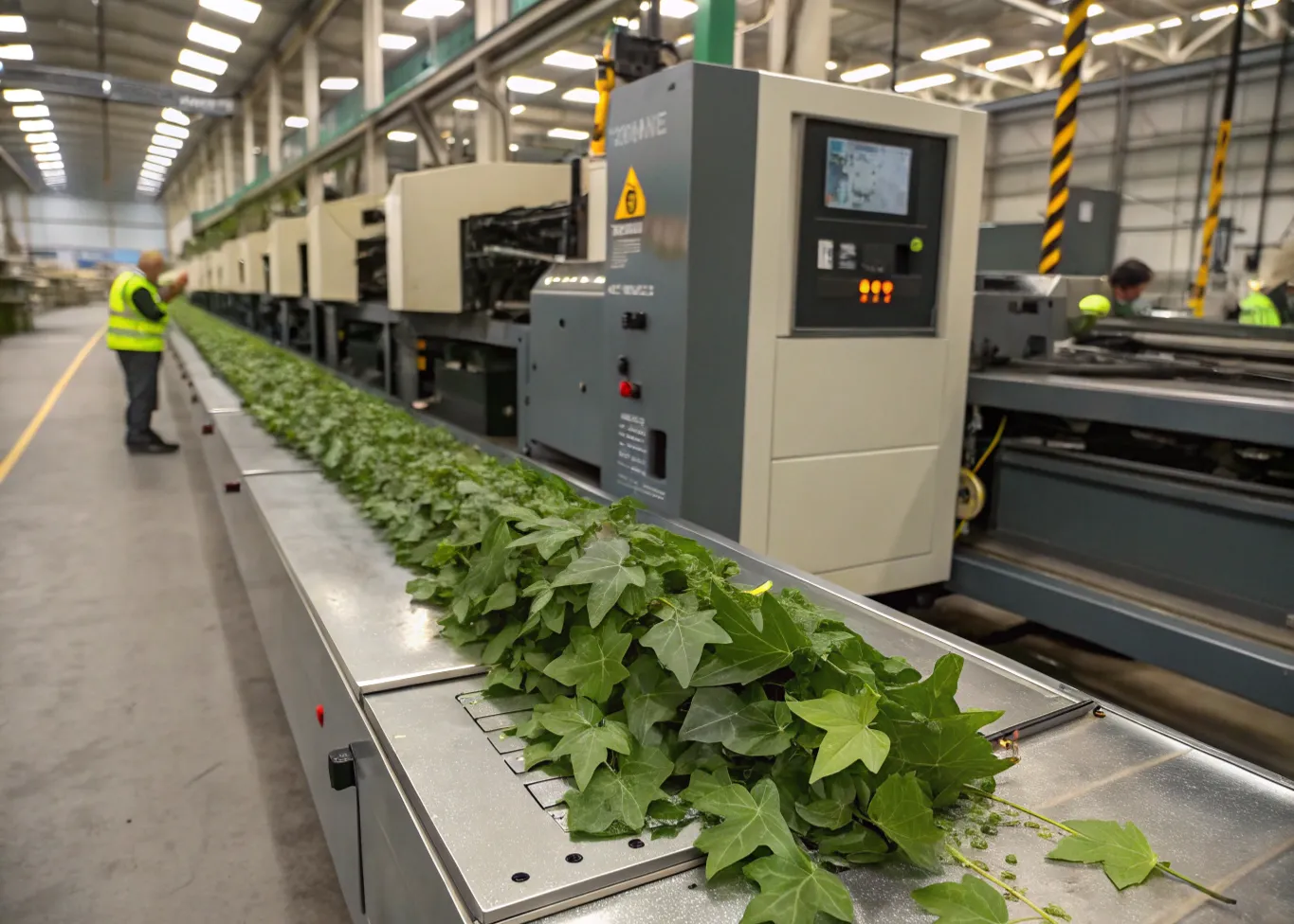 High-Pressure_Molding_&_Foliage_Creation_of_Artificial_vines_Plants_Manufacturing