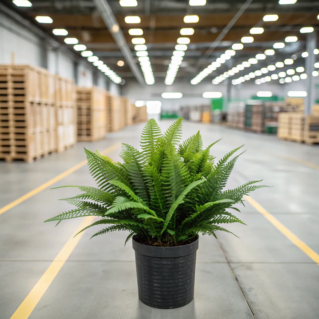 Tabletop_Greenery- fake fern