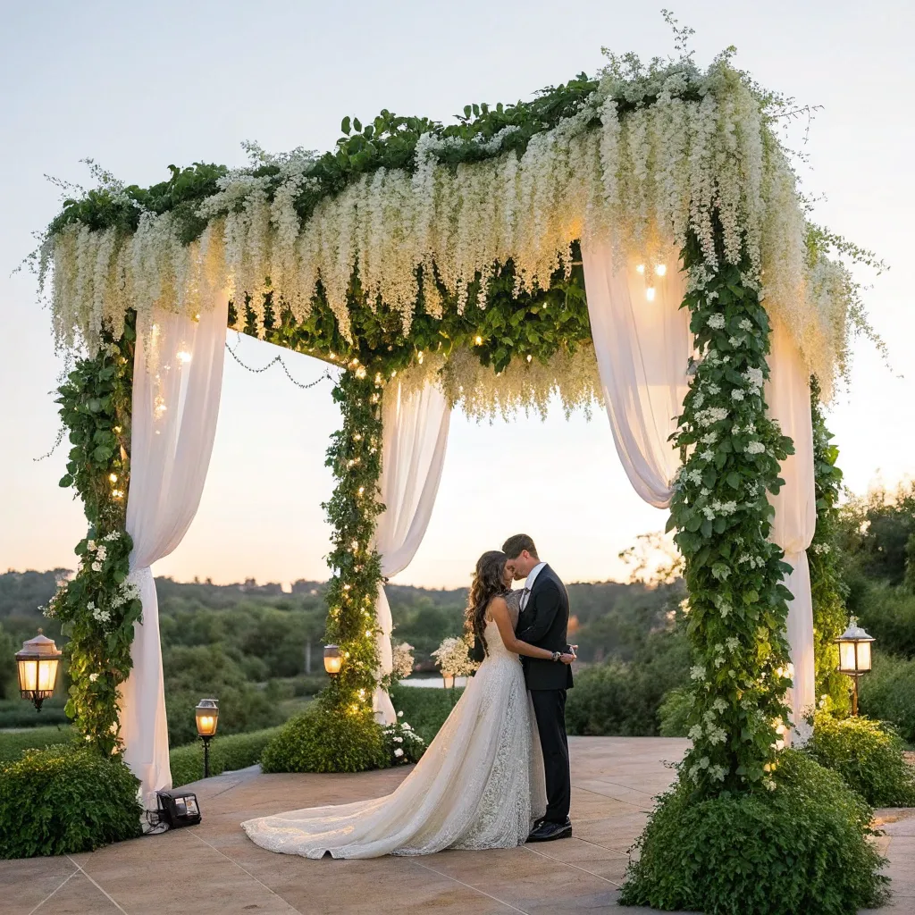 Weddings_&_Events_With_faux_plant_vines