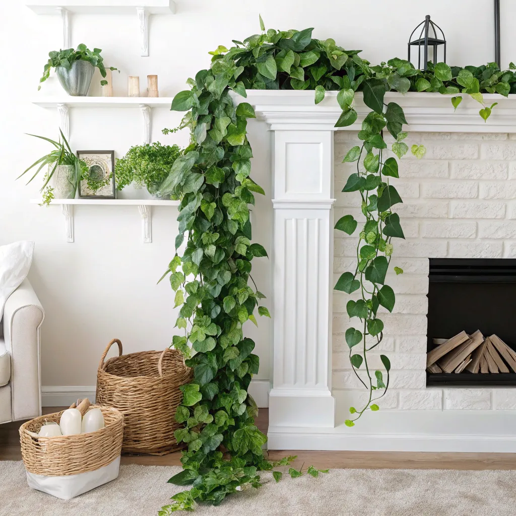 aesthetic_fake_Greenery_pothos_vines