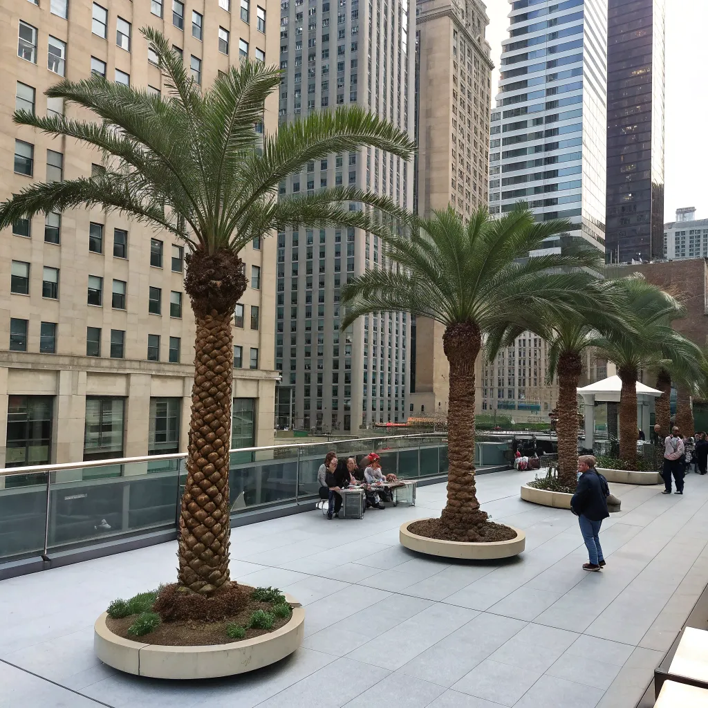 Architectural_Landscaping_with_fake_coconut_trees