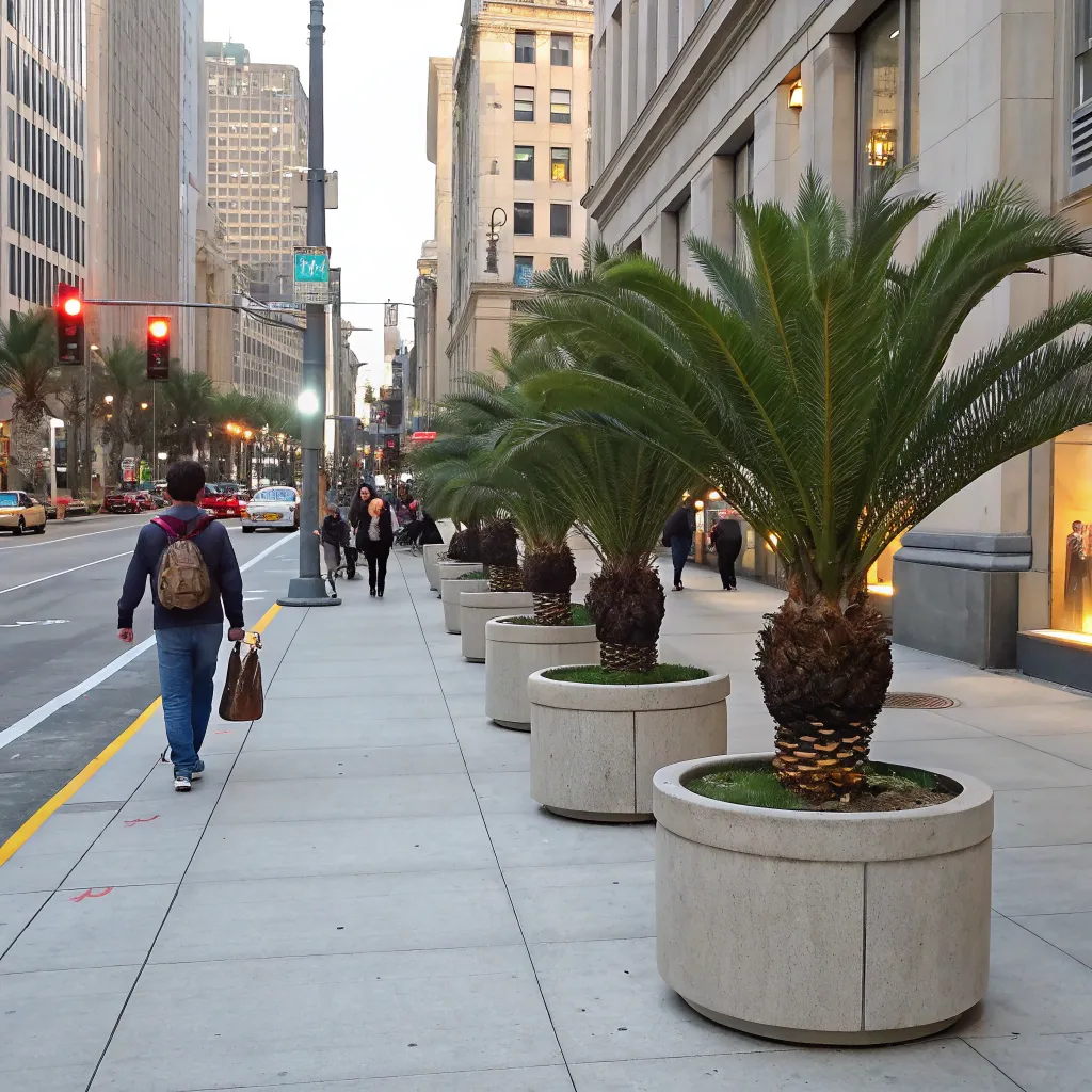 Exterior_Commercial_Landscaping_with_sago_palms Exterior_Commercial_Landscaping_with_sago_palms