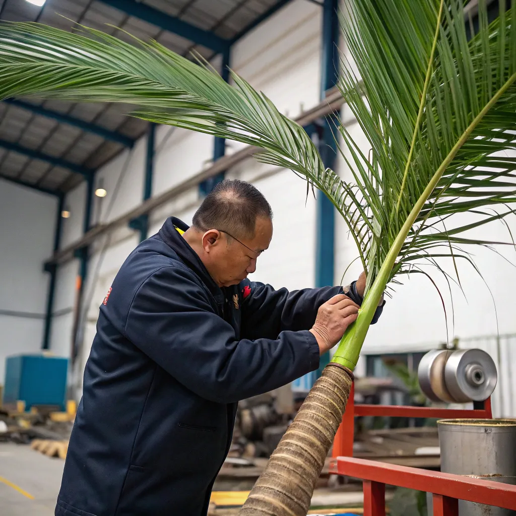 Hand-Crafted_Assembly_of__Fake_Palm_tree
