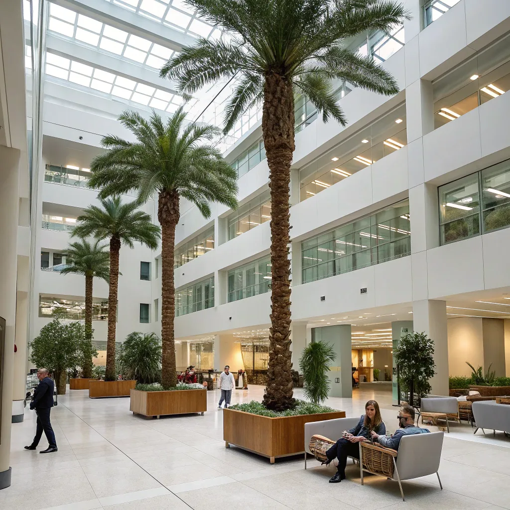 Offices_&_Corporate_Spaces_with_Faux_Coconut_Plants