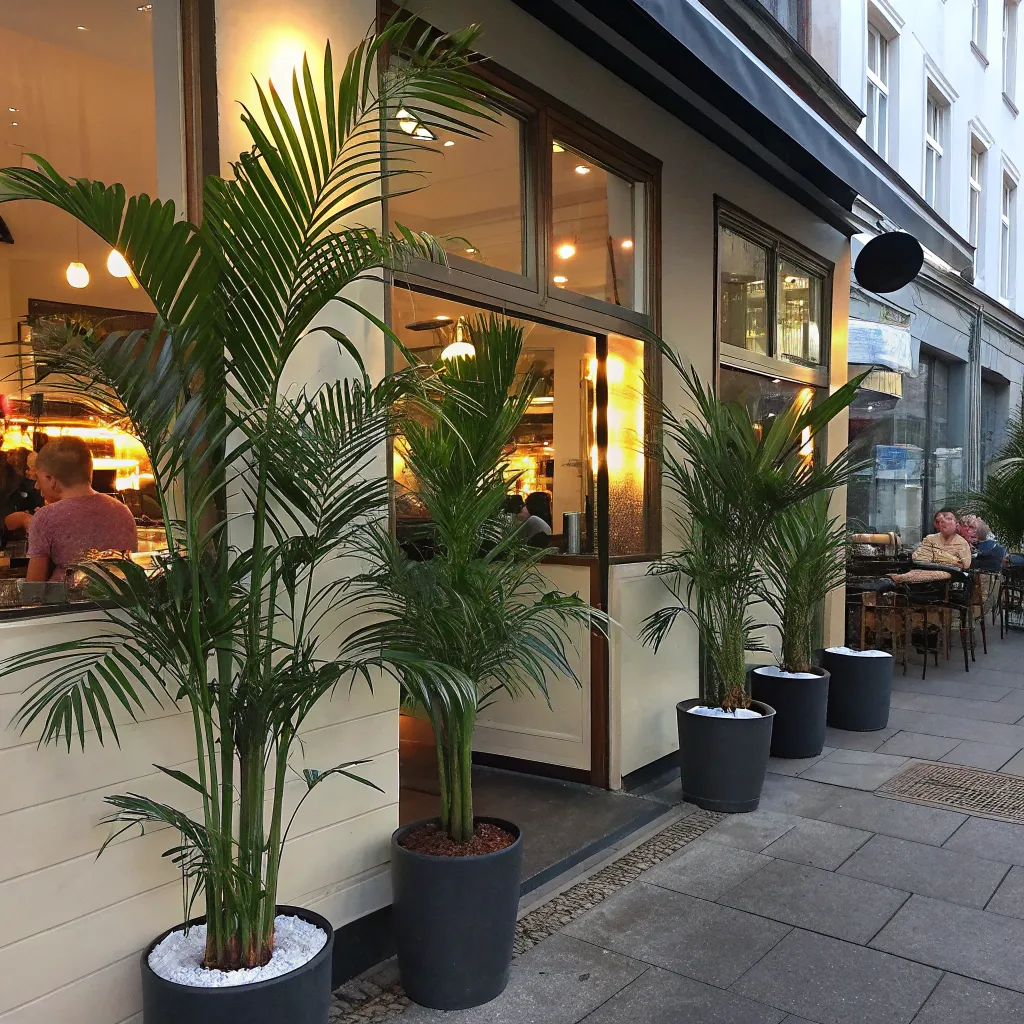 Restaurants_&_Cafes_with_fake_areca_palm