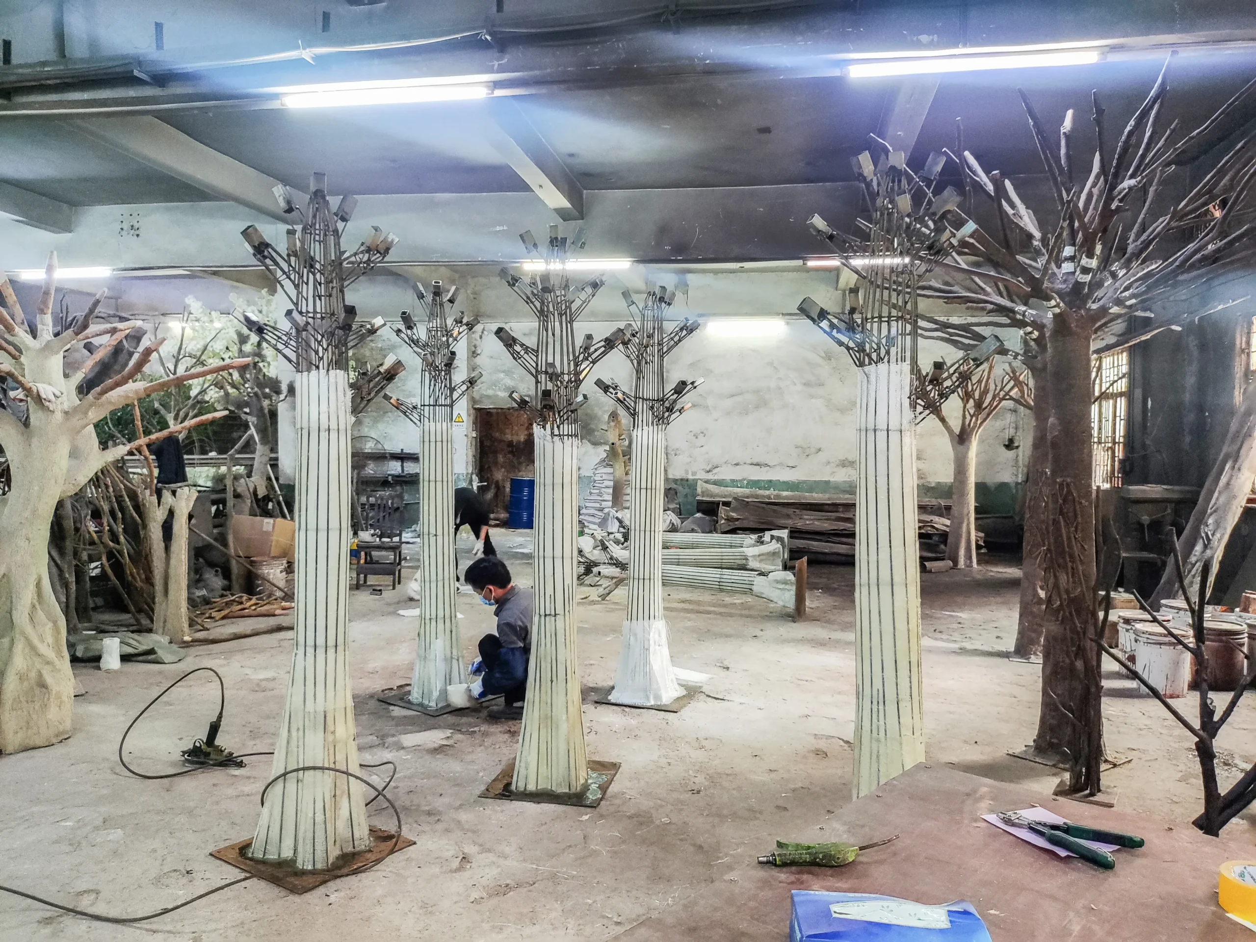 Structural_Frame_Crafting_of_big_Artificial_Trees-