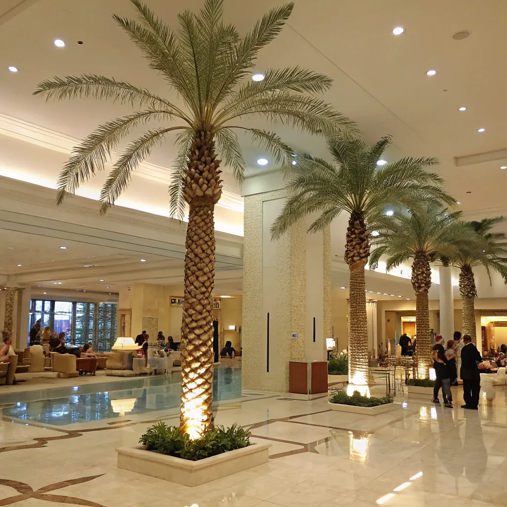 elegant_Faux_Coconut_Trees