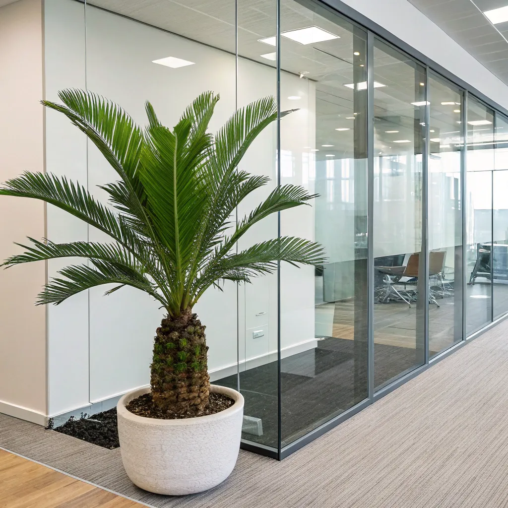 office_decoration_with_artificial_sago_palm_tree office_decoration_with_artificial_sago_palm_tree