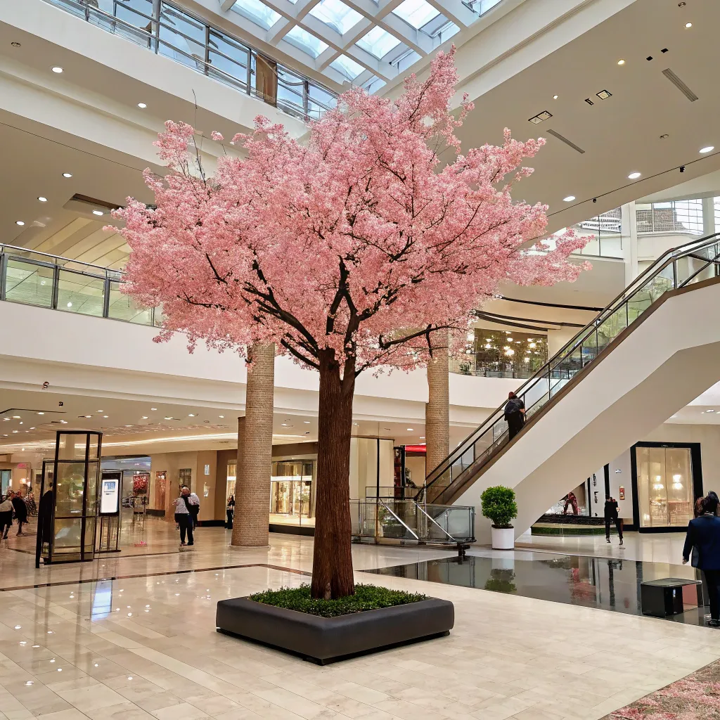 Indoor_Artificial_Cherry_Blossom_Tree_Shopping_Mall_Atrium_Installation