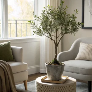 Small Faux Olive Tree