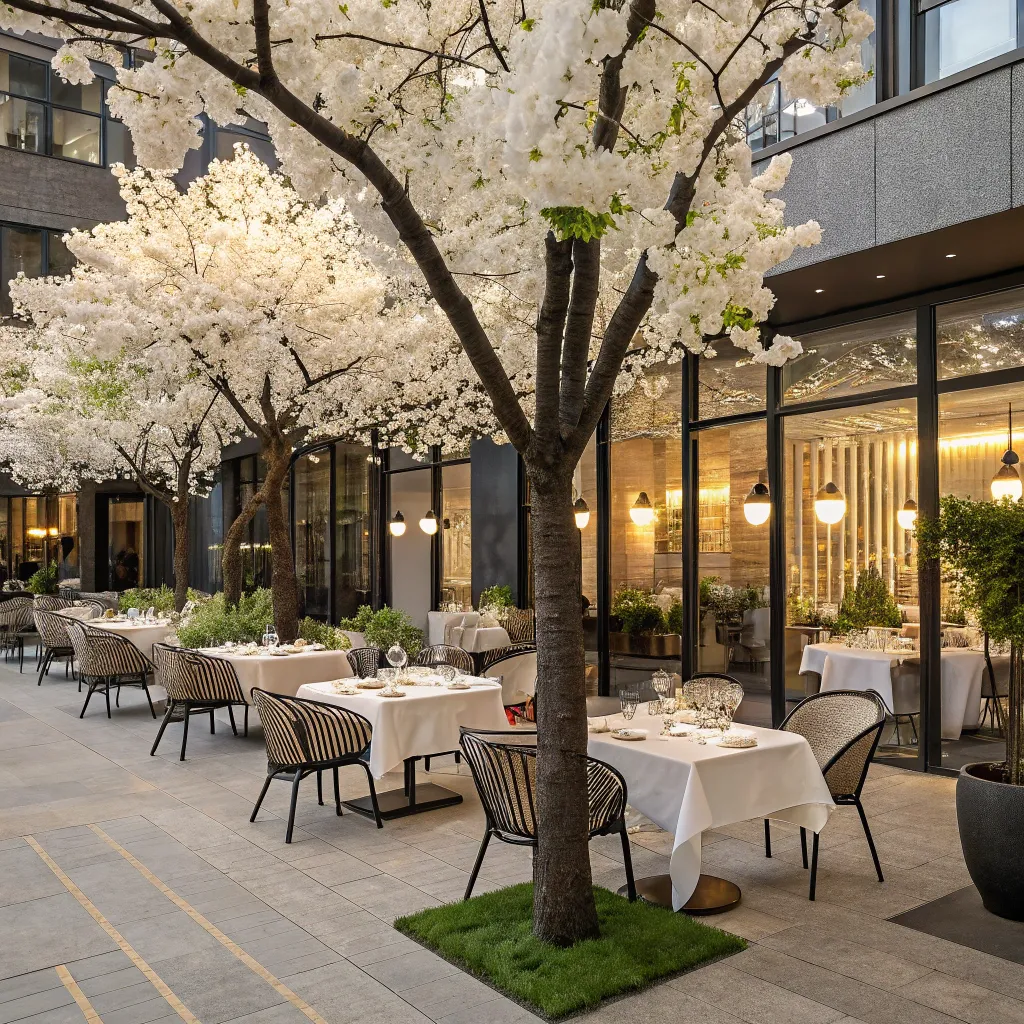 best_big_fake_cherry_blossom_tree_for_restaurant